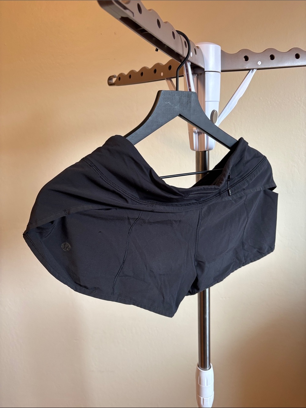 lululemon athletica Black Running Shorts